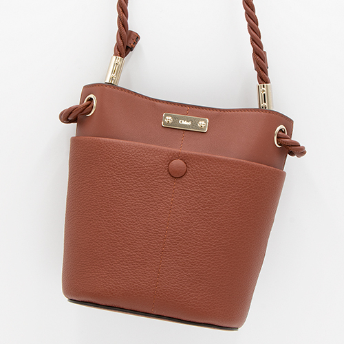 Chloe（クロエ） スモールバケットバッグ セピアブラウン KEY