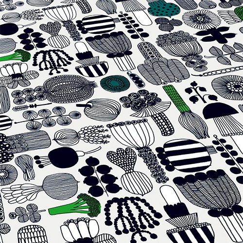 Puutarhurin Parhaat marimekko 撥水生地 marimekko（マリメッコ） 生地 ファブリック Puutarhurin Parhaat