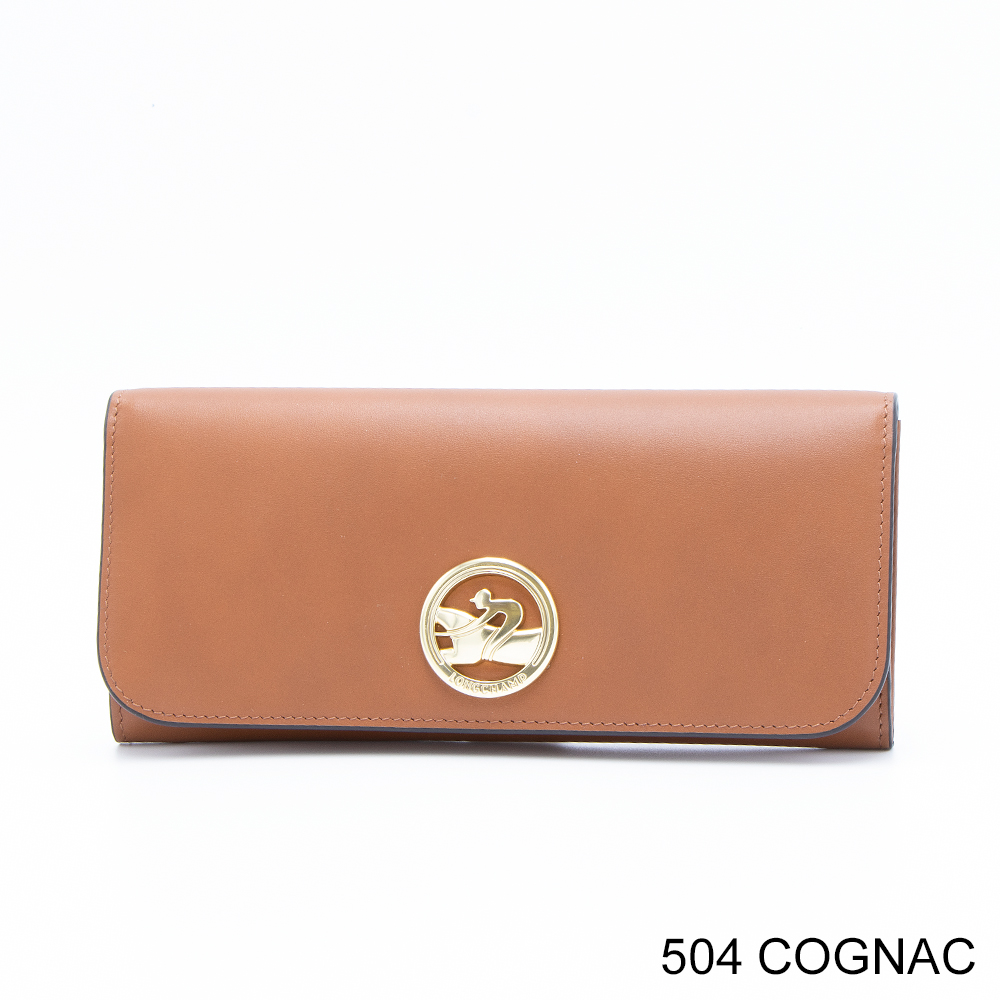 LONGCHAMP（ロンシャン） LONGCHAMP 2つ折り長財布(小銭入れ付き) BOX