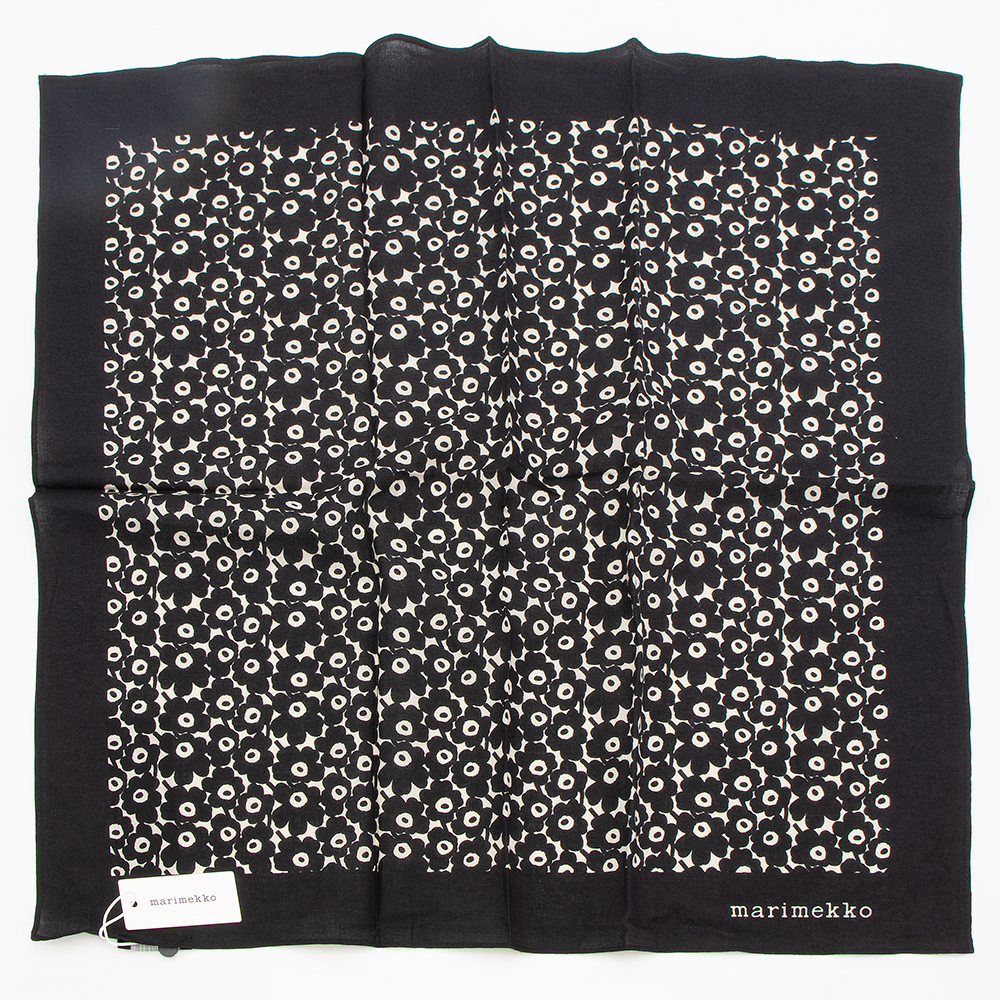 d*4様 【未使用タグ付き】マリメッコ　シルクスカーフ　ウニッコ marimekko（マリメッコ） スカーフ Astrilli Mini Unikko scarf