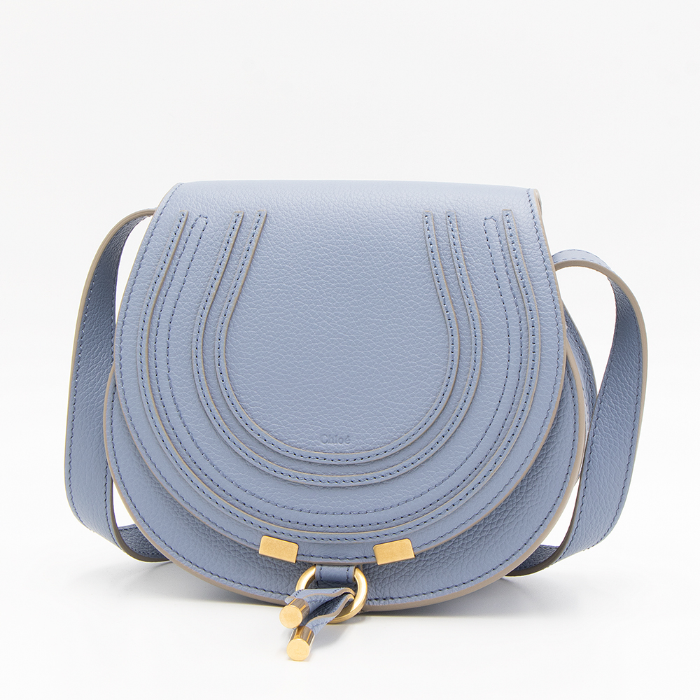 クロエ CHLOE ショルダーバッグ シェイディコバルト MARCIE マーシースモールサドルバッグ CHC22AS680I31 484 SHADY COBALT | Chloe