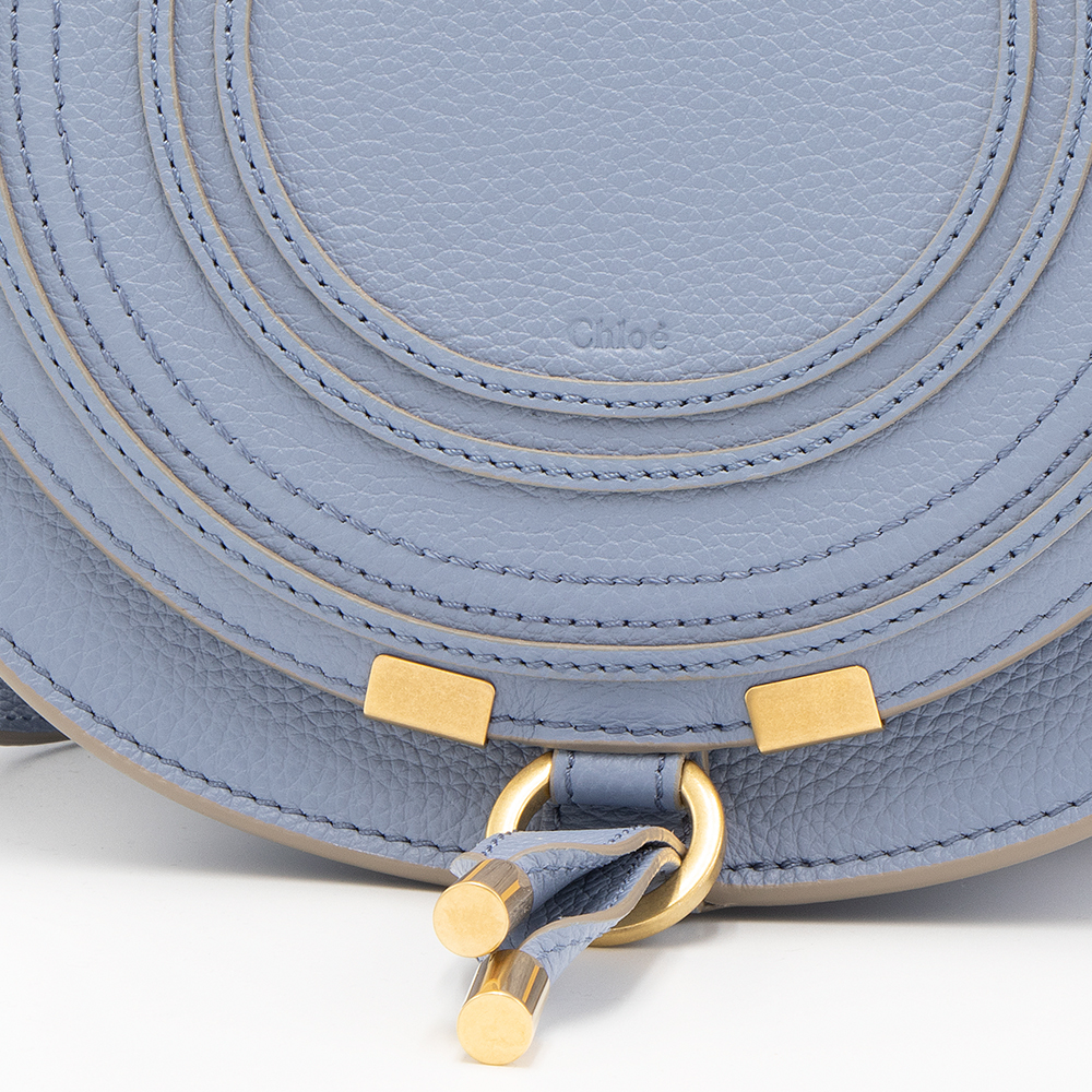 クロエ CHLOE ショルダーバッグ シェイディコバルト MARCIE マーシースモールサドルバッグ CHC22AS680I31 484 SHADY COBALT | Chloe | 03