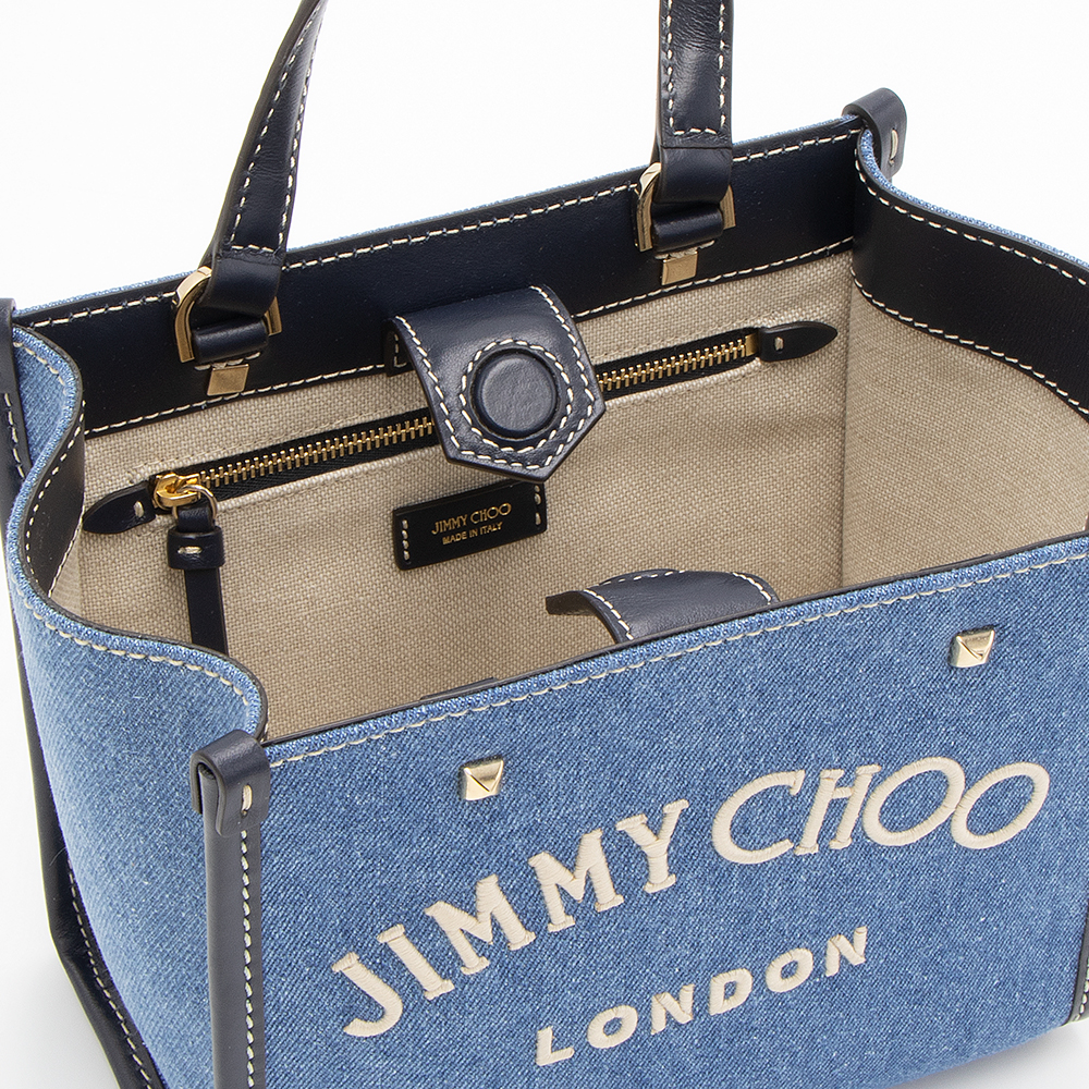 2023年春夏新作】ジミーチュウ JIMMY CHOO トートバッグ デニム