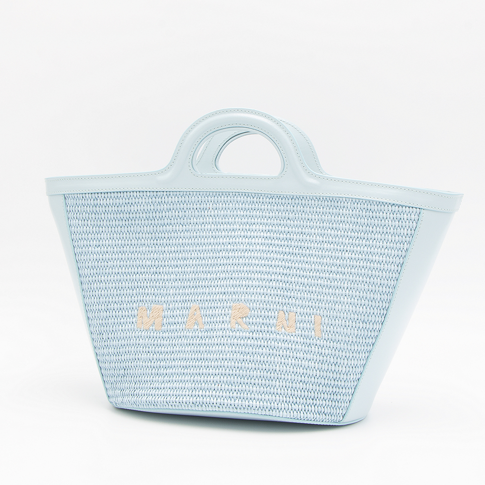 【ハッピープライス】マルニ MARNI ハンドバッグ ライトブルー TROPICALIA SUMMER SMALL BMMP0068Q0 P3860 00B21 LIGHT BLUE :218952:ブランドショップGRANDE TOKYO