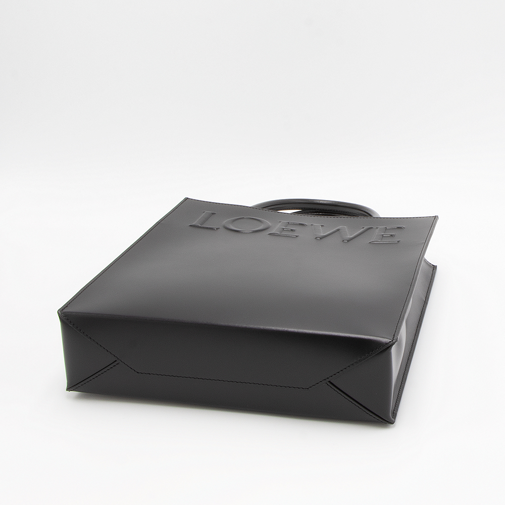即日発送LOEWEブラックレザートートバッグ 楽天市場】LOEWE ロエベ STANDARD A4 TOTE BAG トートバッグ