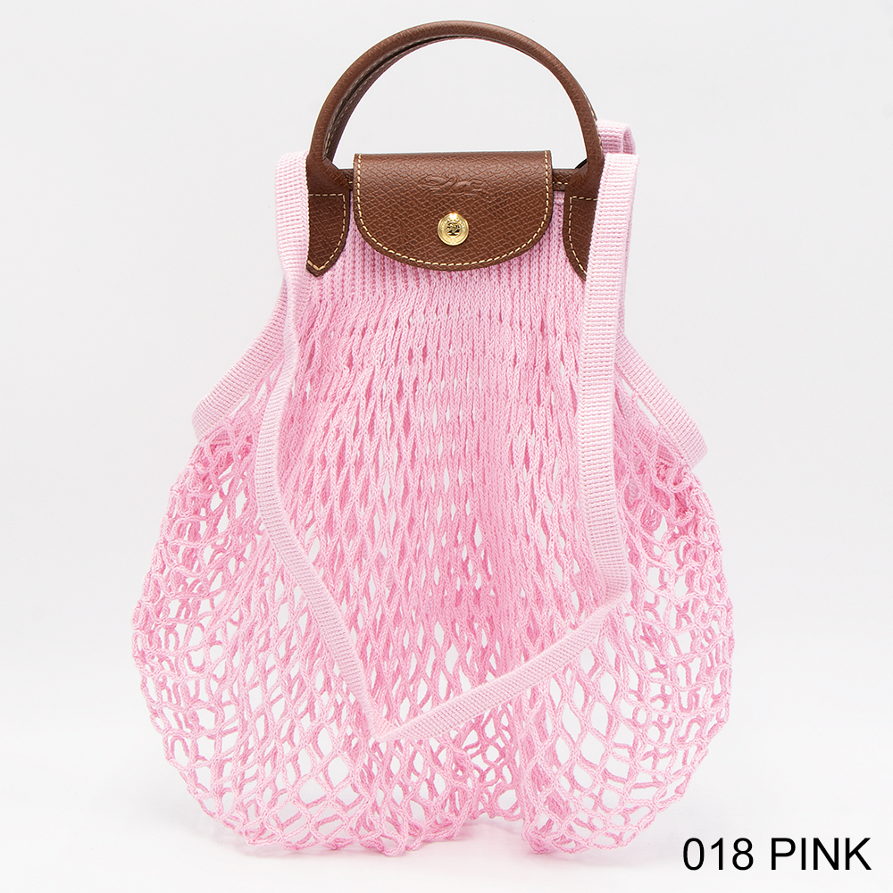 Le Pliage Filet L Mesh bag Pink - Canvas (10121HVH018)