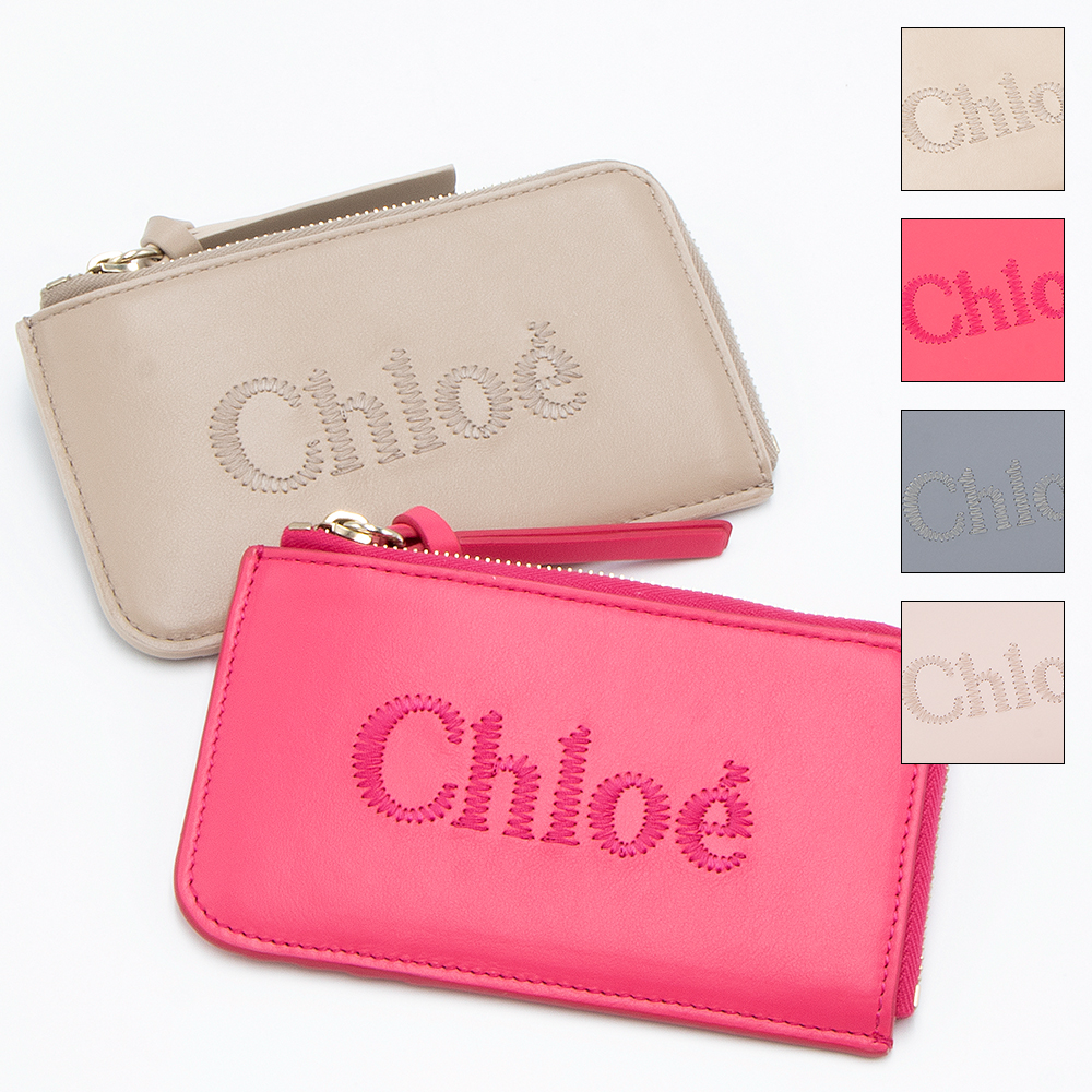 オンラインネット 【新品未使用品】Chloe カードケース ピンク | www