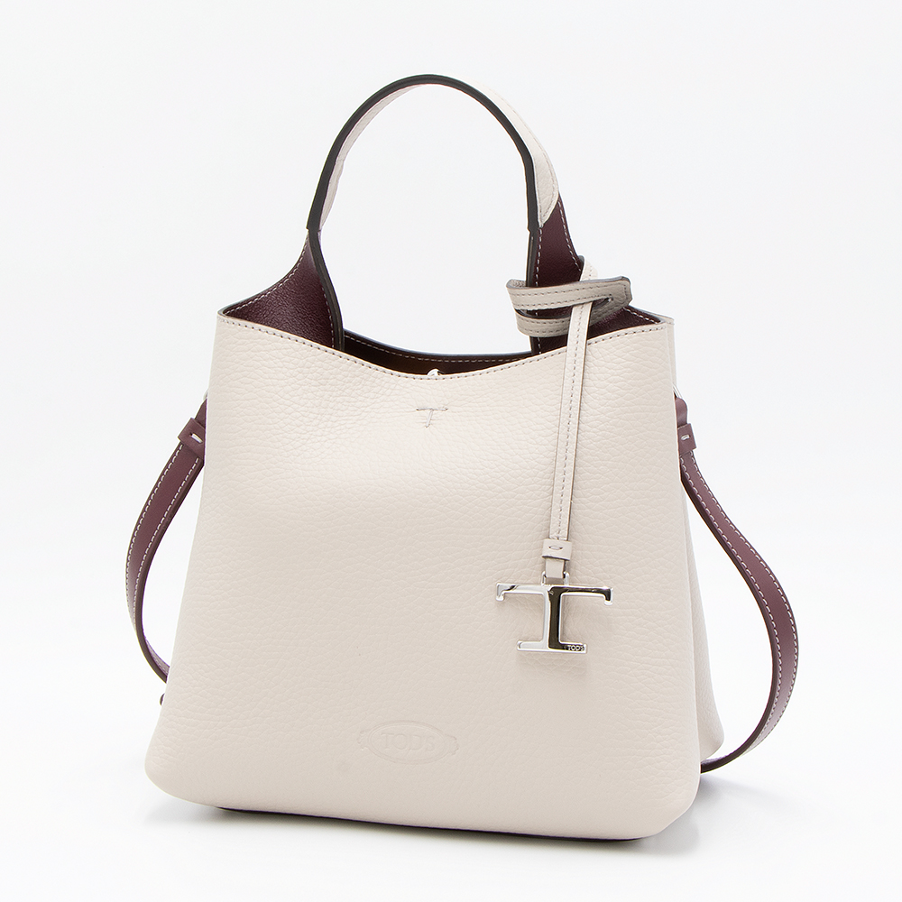 【2024年春夏新作】トッズ TOD'S トートバッグ(2WAY仕様) ミニ クリーム XBWAPAA9100QNK 5O90 CREAM 【2024年春夏新作】トッズ TOD'S トートバッグ(2WAY仕様) ミニ クリーム XBWAPAA9100QNK 5O90 CREAM