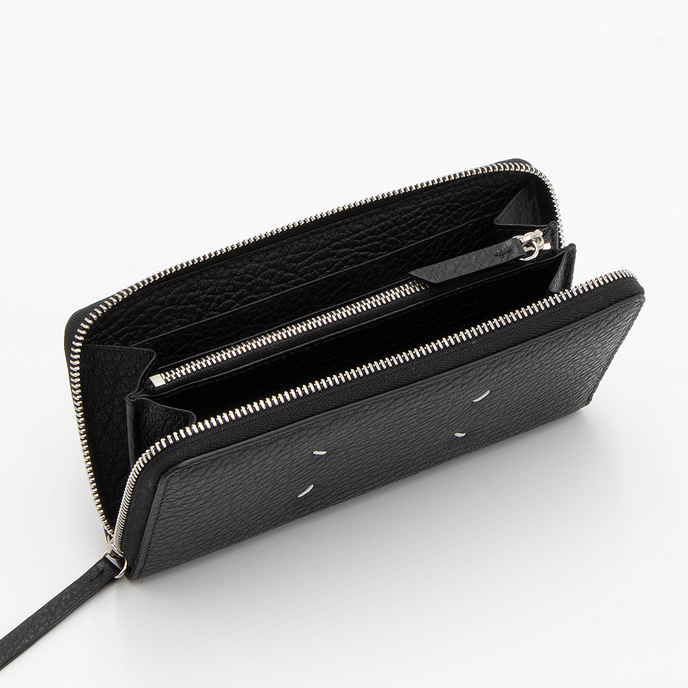 メゾンマルジェラ　ラウンドファスナー　S56UI0110 P4745 T8013 Maison Margiela（メゾンマルジェラ） ラウンドファスナー長財布