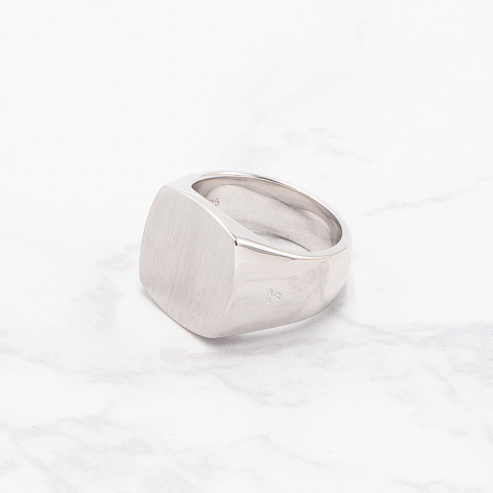TOM WOOD（トムウッド） リング シルバー クッションサテン Cushion