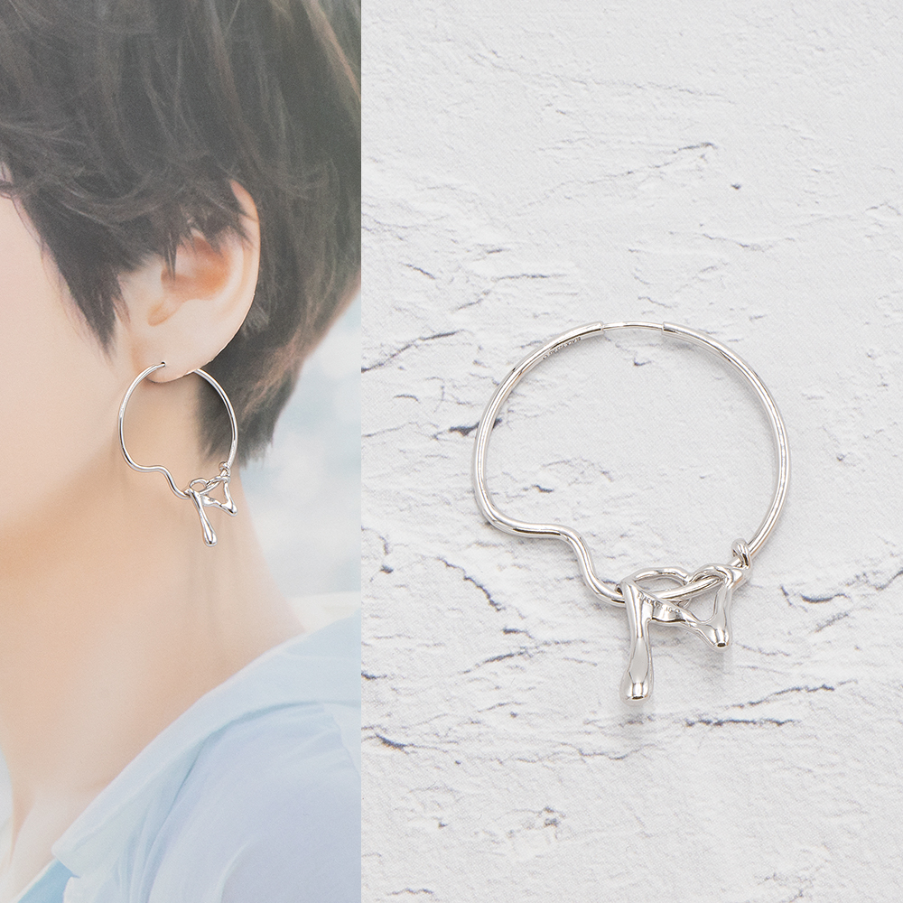 MARIA BLACK シルバー　ピアス　両耳 MARIA BLACK（マリアブラック） ピアス シルバー ISTEDGADE HOOP