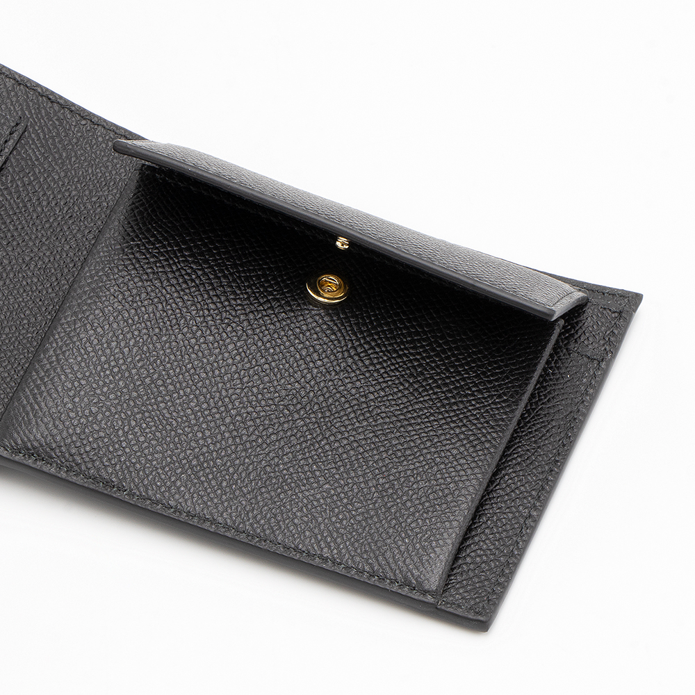 フェラガモ Ferragamo 二つ折り財布 661454 775646 フェラガモ 二つ折り財布 メンズ ダブルガンチーニ ブラック FERRAGAMO