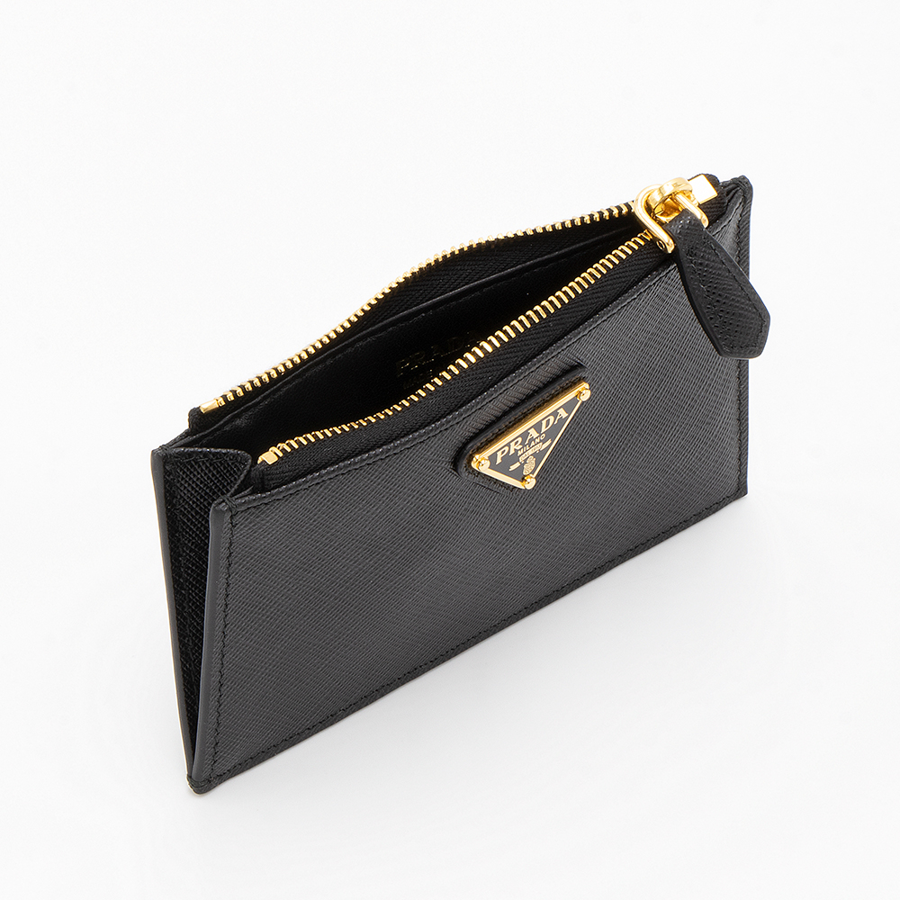 爆買いしたい カードケース プラダ PRADA フラグメントケース 1MC086 ブラック 小物