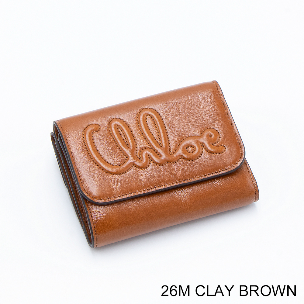 Chloe 【9/4-9/7 LYP会員+P10倍】クロエ CHLOE 3つ折り財布(小銭