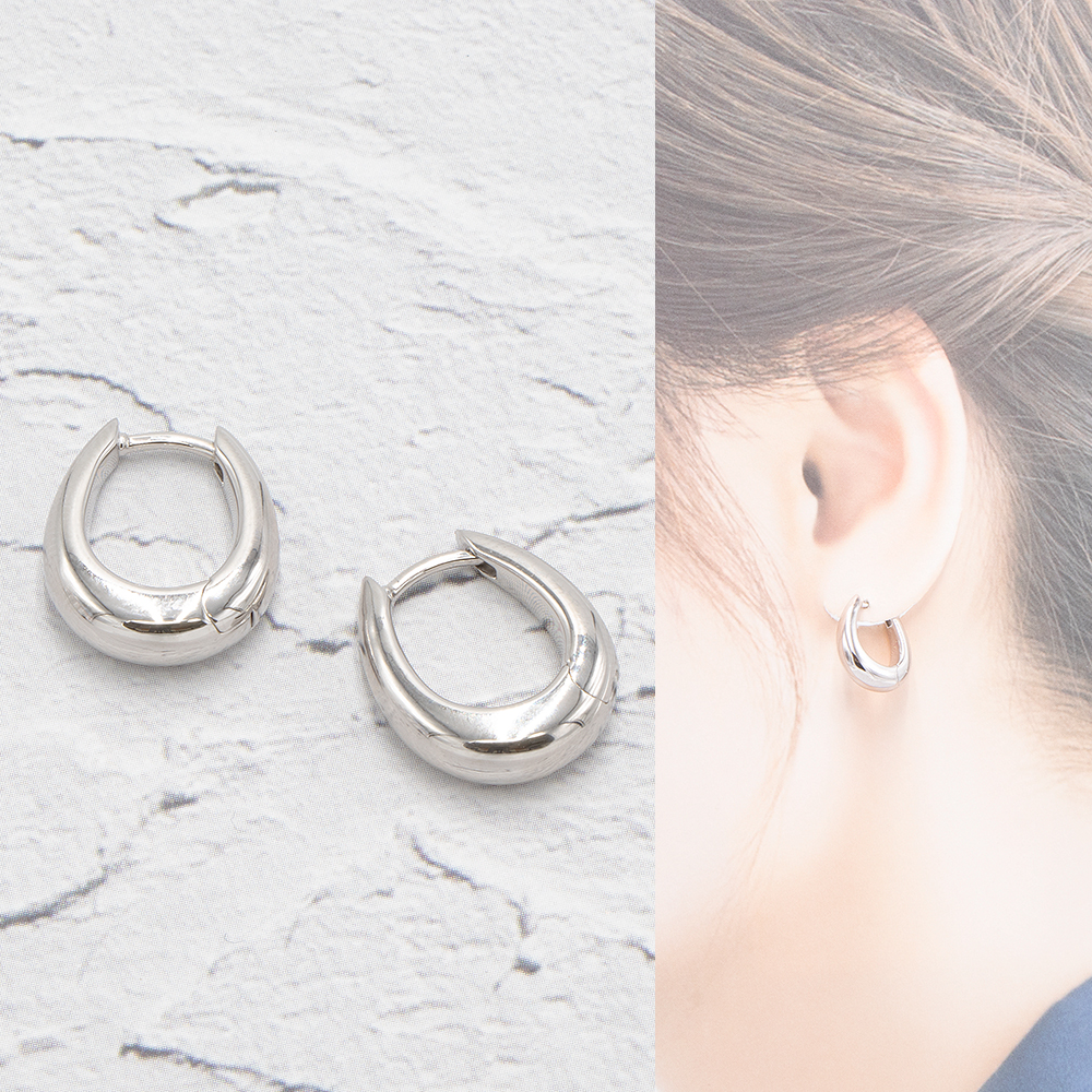 Tom Wood シルバー925 ピアス トムウッド TOM WOOD TOMWOOD トムウッド ピアス Classic Hoop Small Silver