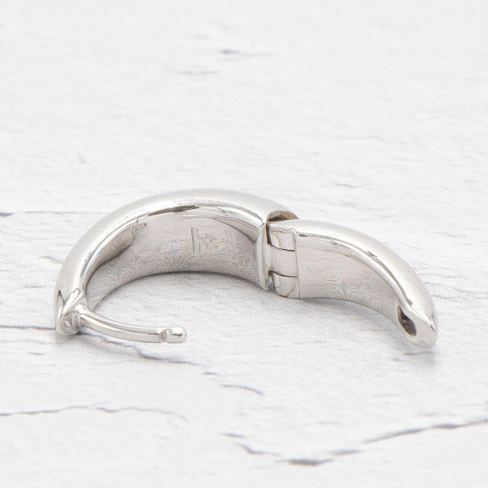 Tom Wood トムウッド liz hoop フープ ピアス 美品 925 TOMWOOD - Liz Hoop ピアス Silver | River