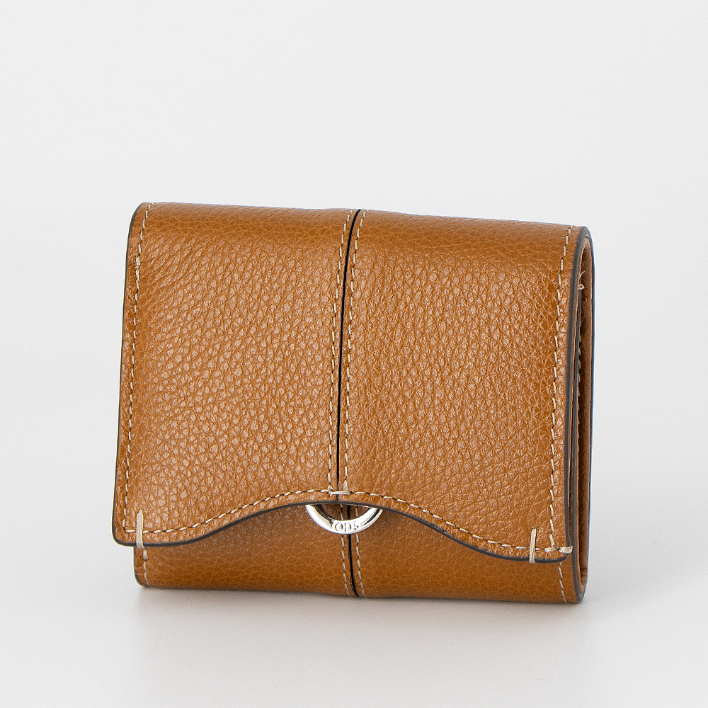 TOD'S（トッズ） TOD'S 3つ折り財布(小銭入れ付き) ブラウン