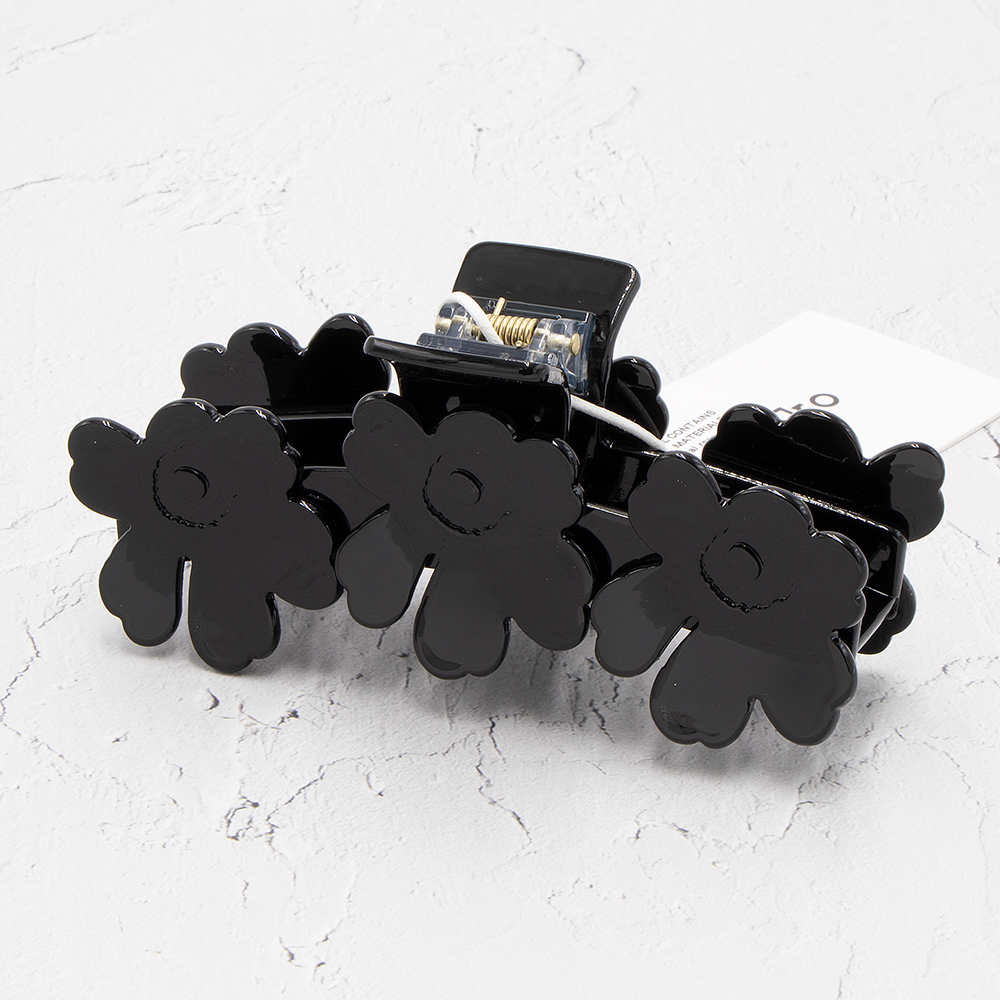 marimekko ウニッコヘアクリップ 黒　small marimekko マリメッコ ヘアクリップ ミニ ウニッコ ブラック
