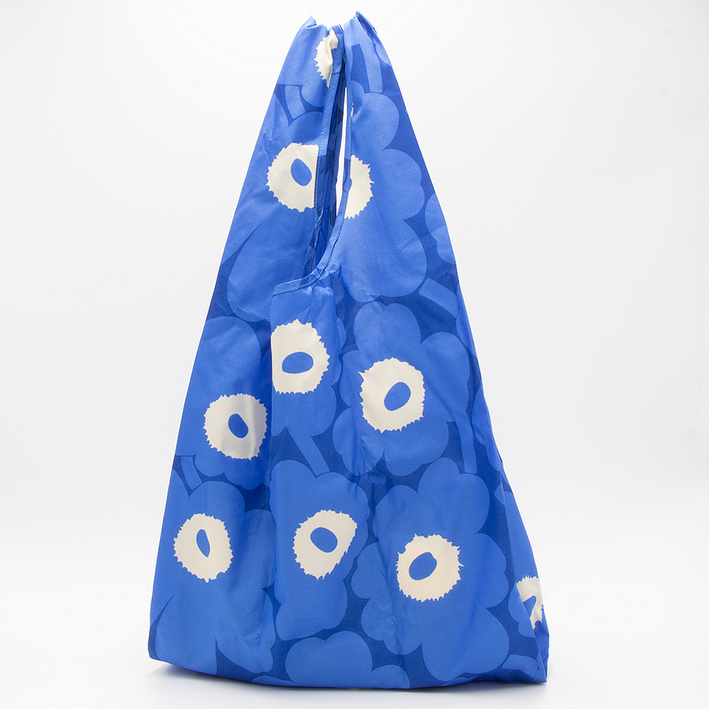 marimekko（マリメッコ） エコバッグ スマートバッグ ブルー×ダーク