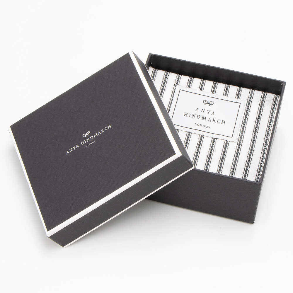 ANYA HINDMARCH アニヤハインドマーチ カードケース ブラック