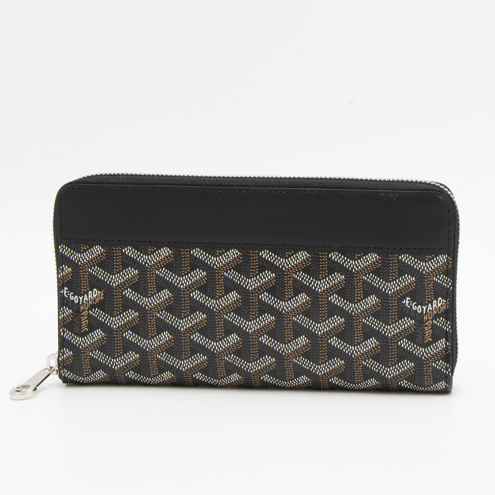 GOYARD(ゴヤール) ラウンドファスナー長財布(小銭入れ付き) ブラック GOYARD(ゴヤール) ラウンドファスナー長財布(小銭入れ付き) ブラック