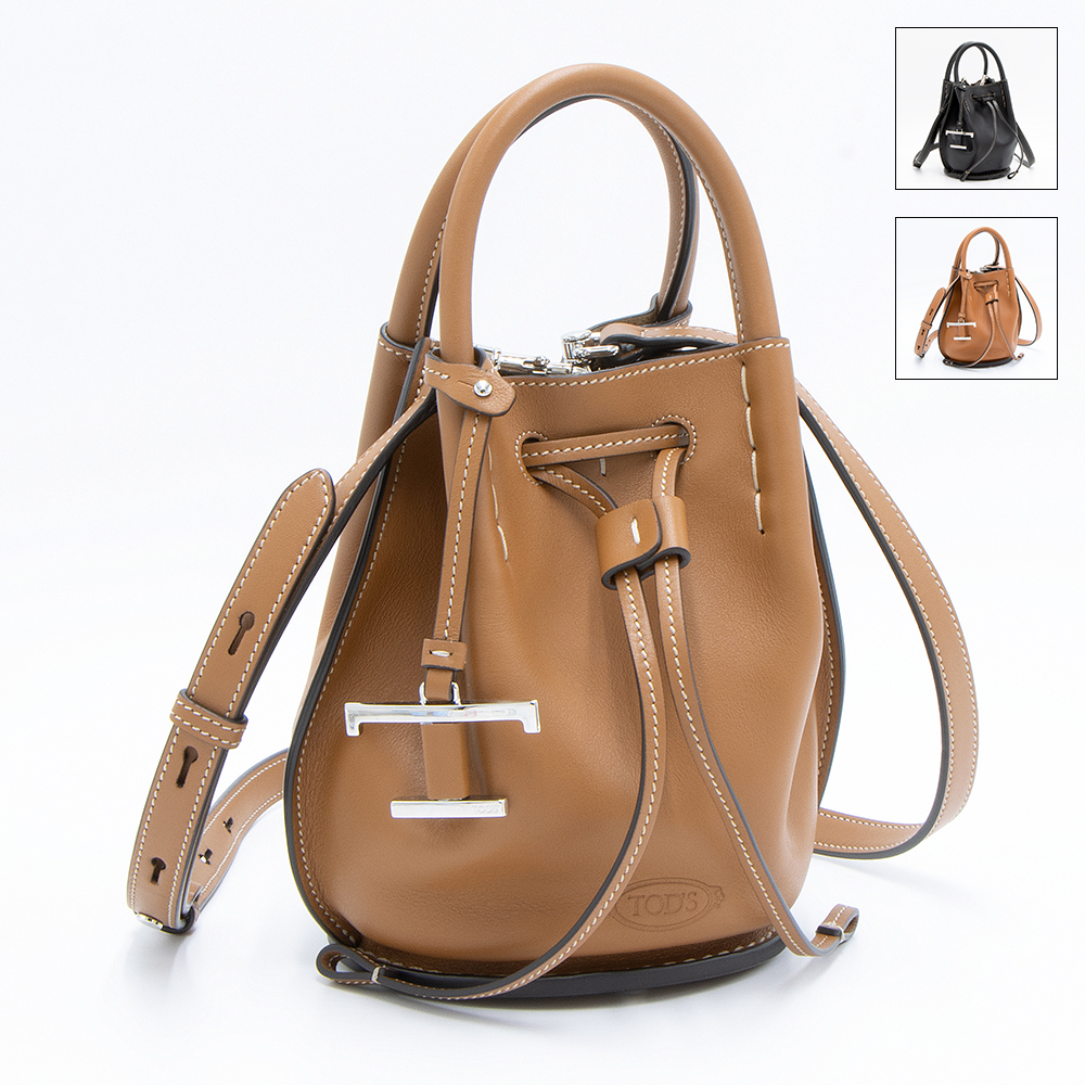 TOD'S（トッズ） 【10%OFFクーポン有り】トッズ レザーバケットバッグ