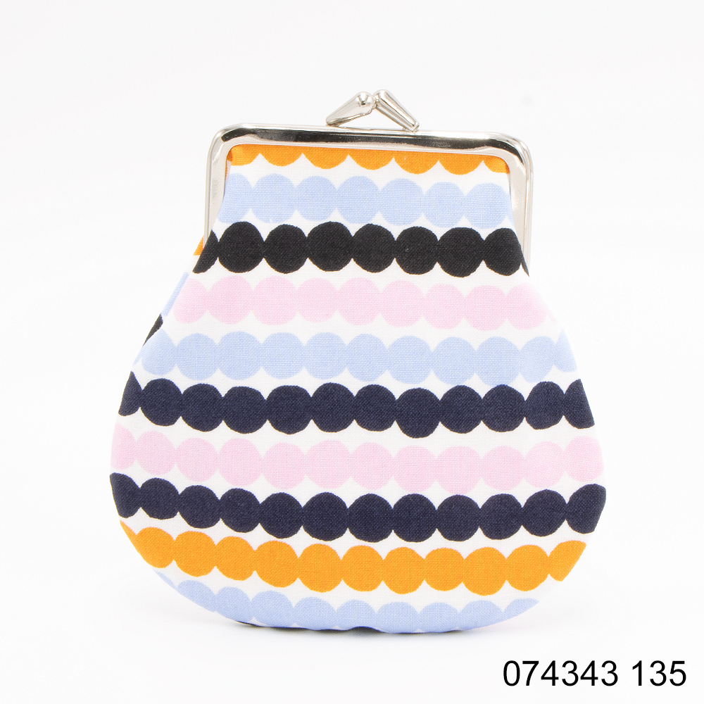 marimekkoマリメッコ KukkaroPieni Logo がま口ポーチL marimekko マリメッコ がま口ポーチ Pieni kukkaro 091495