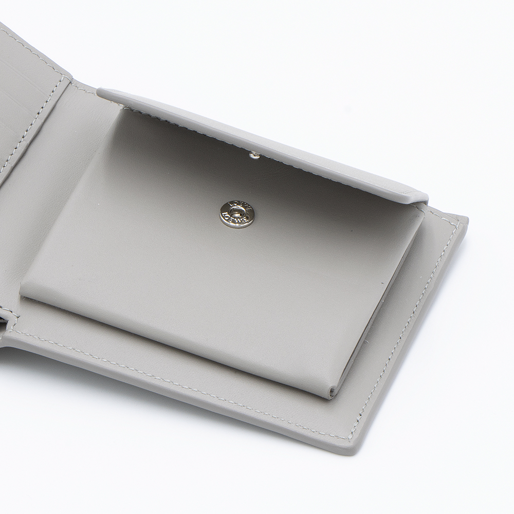 LOEWE（ロエベ） LOEWE 2つ折り財布(小銭入れ付き) シェルグレー
