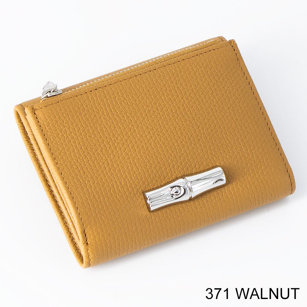 LONGCHAMP ロンシャン 3つ折り財布(小銭入れ付き) LE ROSEAU ル