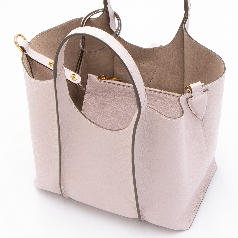 TOD'S（トッズ） トートバッグ ミニ ライトピンク T TIMELESS T