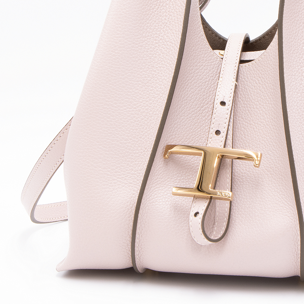 TOD'S（トッズ） トートバッグ ミニ ライトピンク T TIMELESS T