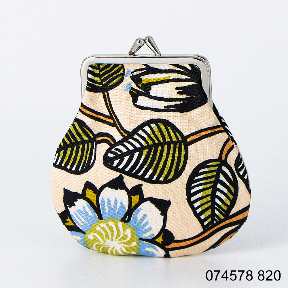 marimekkoマリメッコ KukkaroPieni Logo がま口ポーチL marimekko マリメッコ がま口ポーチ Pieni kukkaro 091495