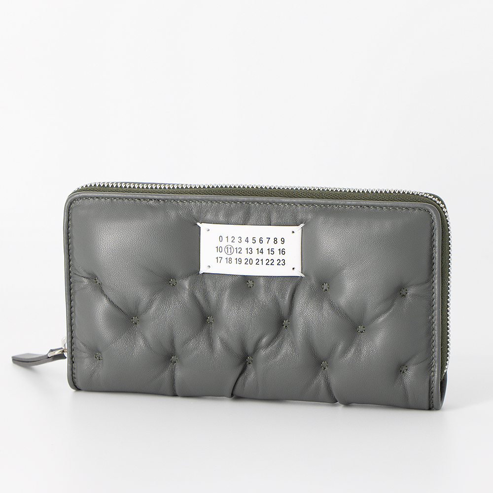 【美品】Maison Margiela グラムスラム ラウンドファスナ　長財布 Maison Margiela メゾンマルジェラ Glam Slam long wallet