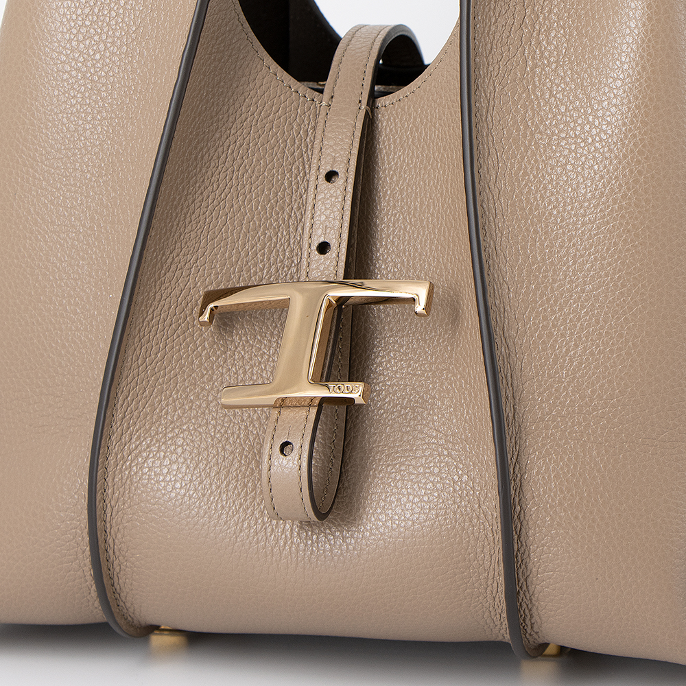 TOD'S（トッズ） トートバッグ ミニ ベージュ T TIMELESS T タイムレス