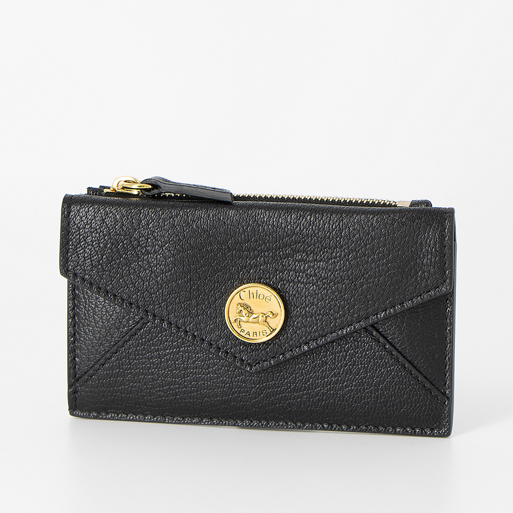 Chloe（クロエ） フラグメントケース グレインレザーカードスロット