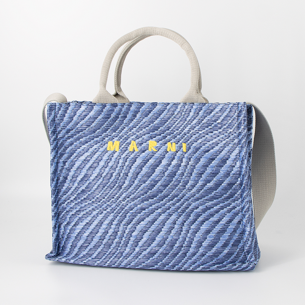 MARNI（マルニ） トートバッグ(2WAY仕様) ラフィアエフェクト