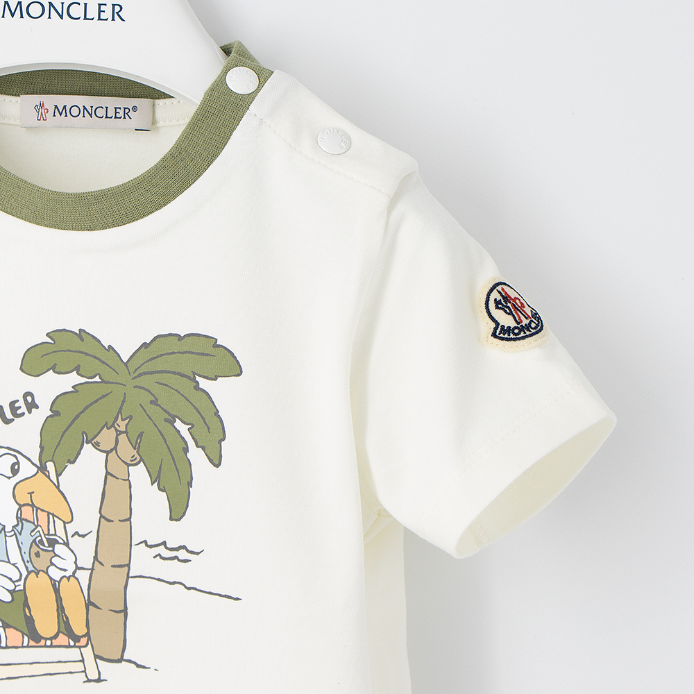 MONCLER（モンクレール） 半袖Tシャツ ベビー 女の子 男の子 8C000 05