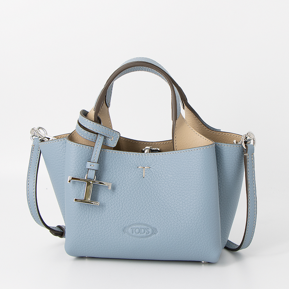 トップス towa TOD'S（トッズ） トートバッグ(2WAY仕様) マイクロ Tタイムレス ライト