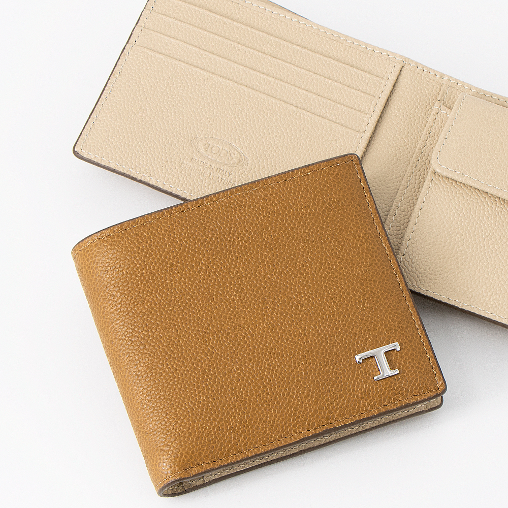 TOD'S（トッズ） 【5%OFFクーポン有り】トッズ TOD'S 2つ折り財布(小銭