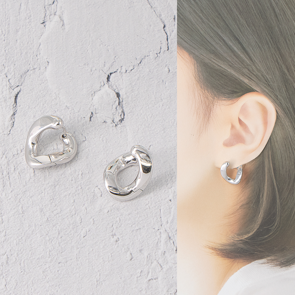 【tomwood】dean hoops シルバー ピアス(両耳用) TOM WOOD（トムウッド） ピアス シルバー ディーンフープ Dean Hoops