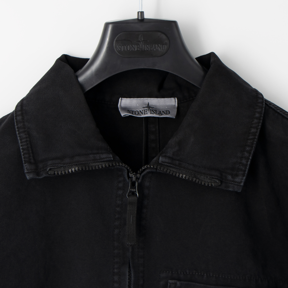 STONE  ストーンアイランド ジップ オーバーシャツ XL STONE ISLAND（ストーン アイランド） メンズ ジップアップオーバー