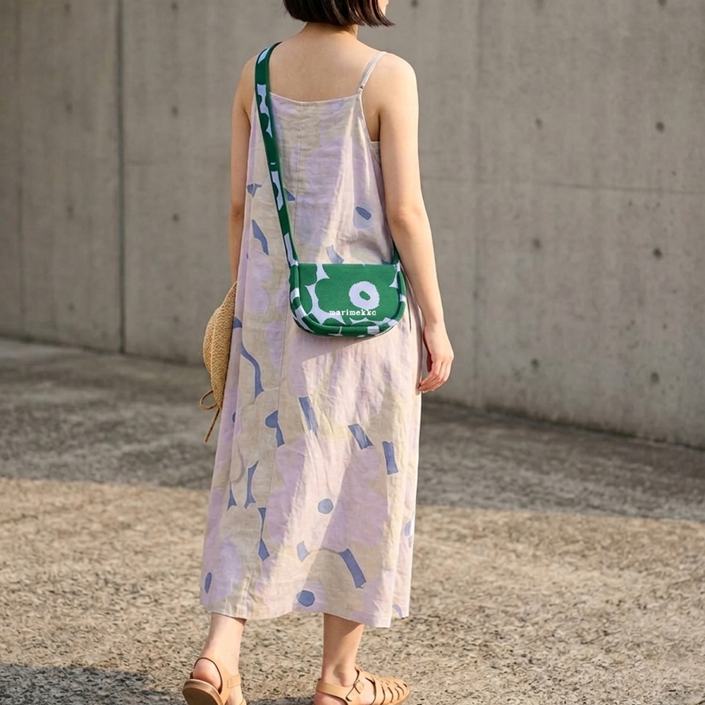 marimekko（マリメッコ） ショルダーバッグ Knitted Crossbody Unikko