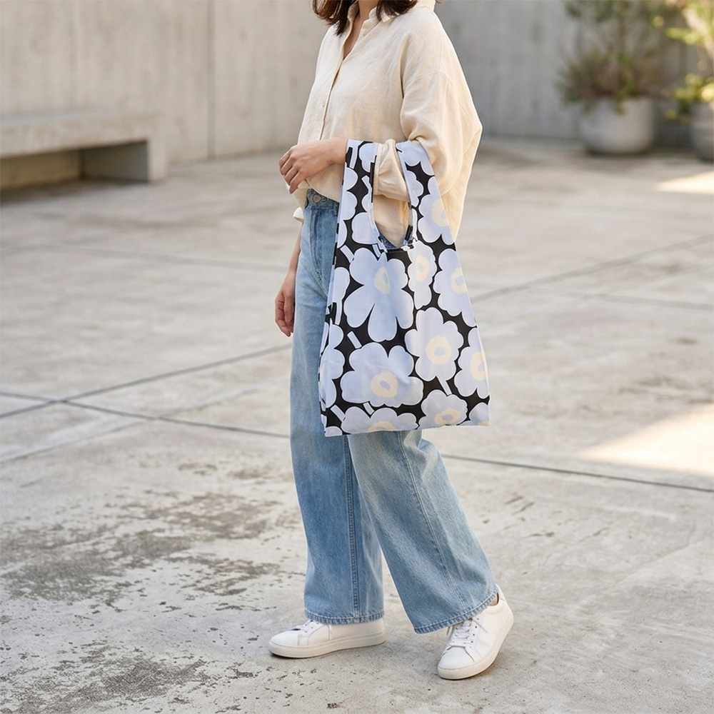 marimekko（マリメッコ） エコバッグ スマートバッグ ライトブルー
