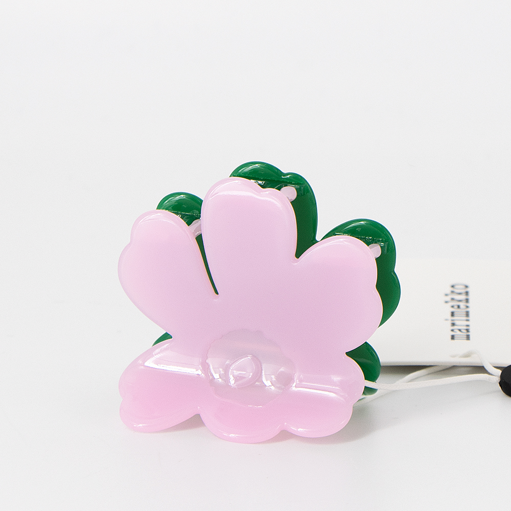 マリメッコ　ピンク ヘアクリップ marimekko（マリメッコ） 【タイムセールクーポン】マリメッコ ヘア