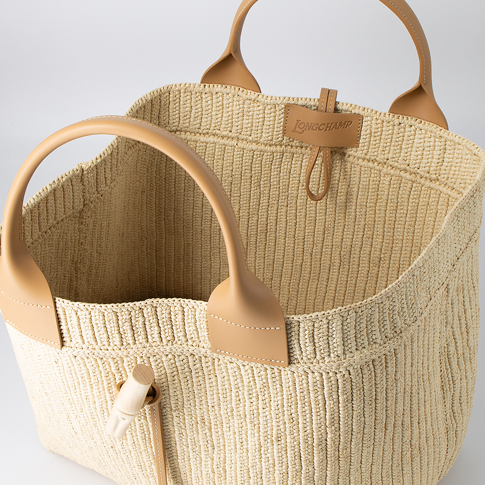 LONGCHAMP（ロンシャン） トートバッグ LE ROSEAU RAPHIA ル ロゾ