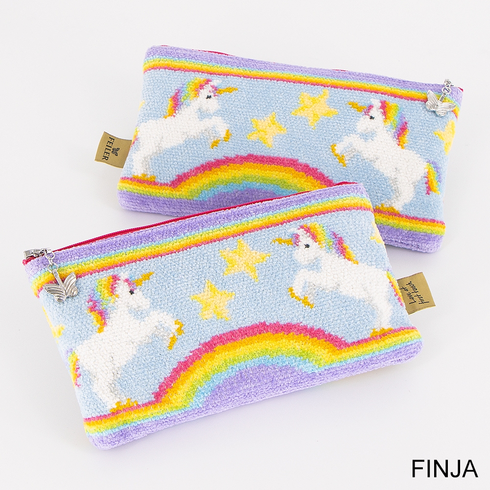 feiler（フェイラー） フラットポーチ M10 Toiletry bag small 20x12