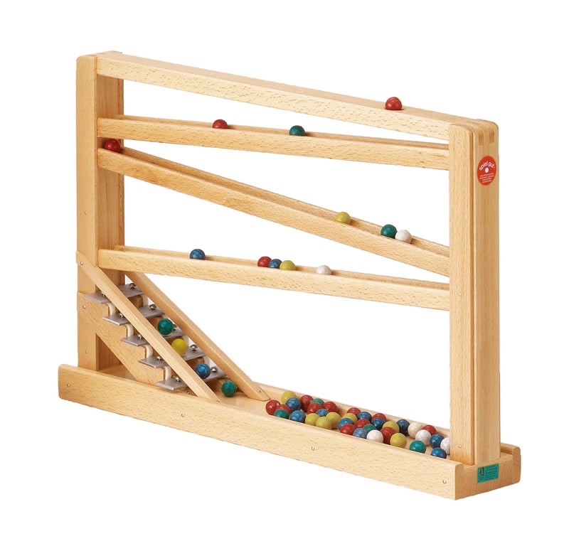 ドイツ　ベック社　木製スロープトイ　シロフォン付玉の塔　クーゲルバーン BECK ベック (ベック社) クーゲルバーン シロフォン付き玉の塔