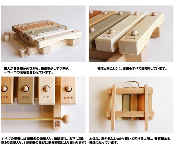 小さな森の合唱団（琉球版） オークヴィレッジ・Oak Village 無塗装の