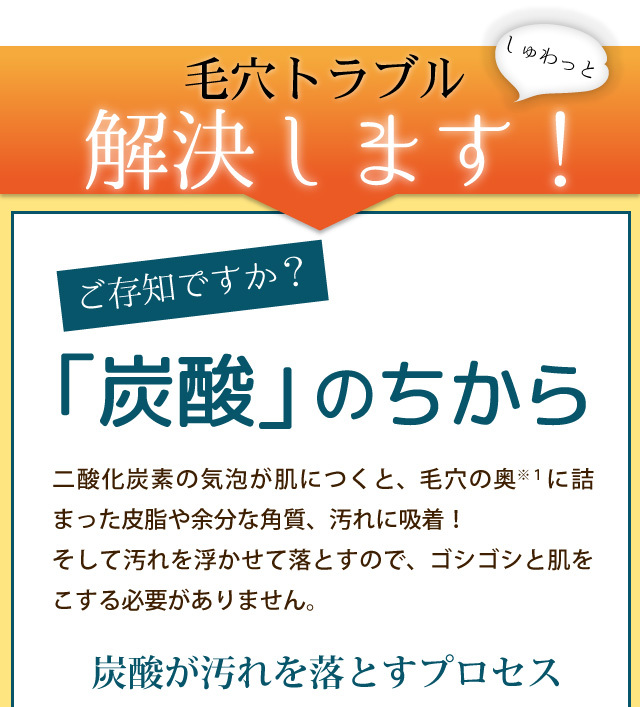 なごみ炭酸スパウォッシュ｜プリモディーネ