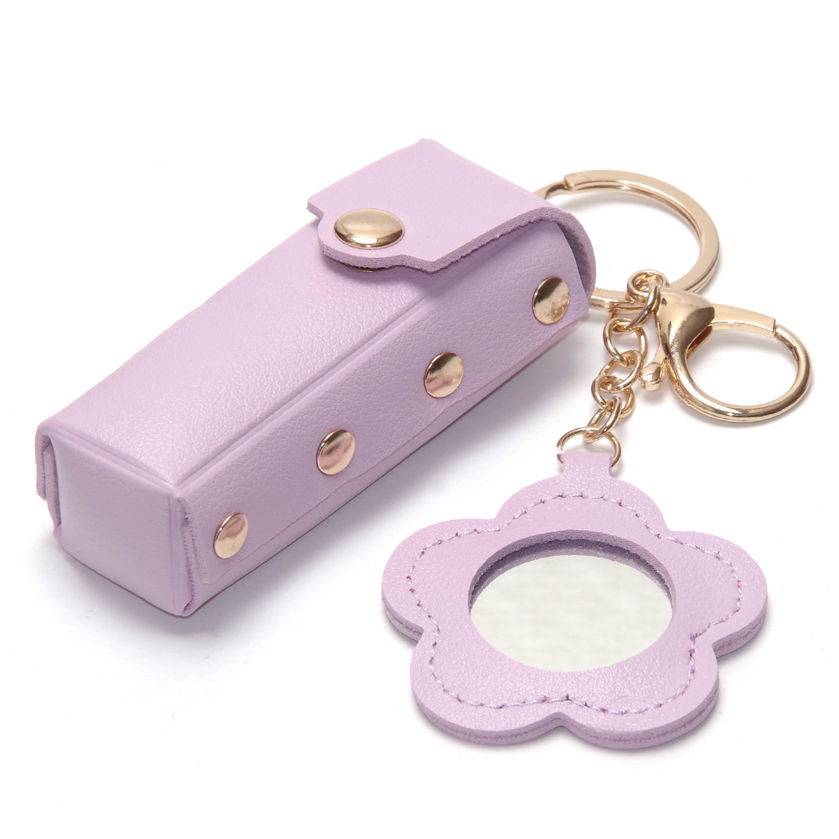 リップクリーム ケース おしゃれ かわいい リップ ホルダー 収納 花